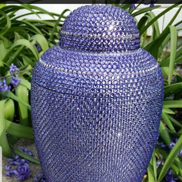 💜 Custom Urn Swarovski Crystals 1000's Handset ⭐ - Picture 4 of 7
